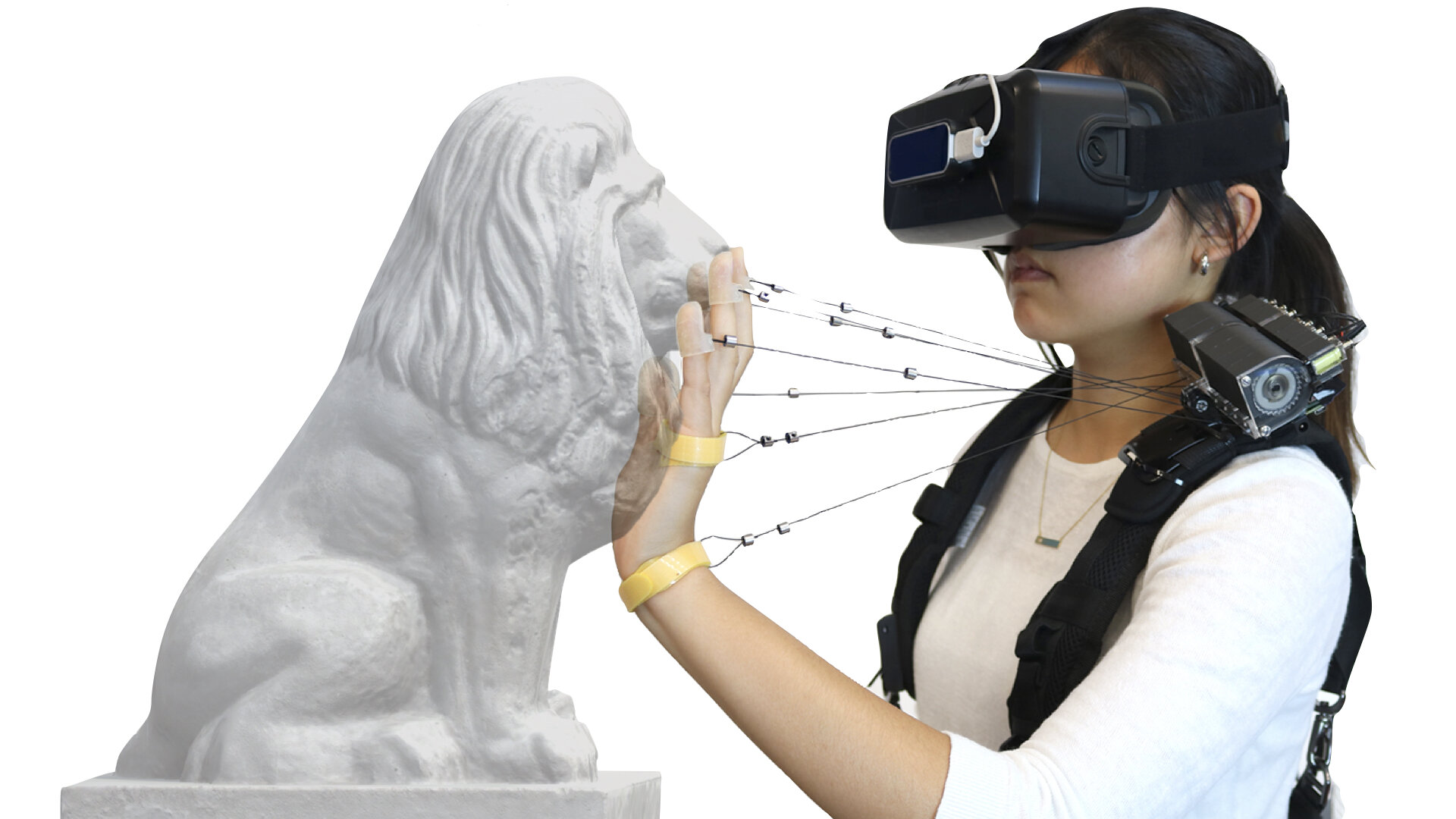 Virtual reality cartoon screen